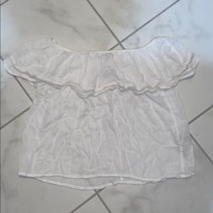 off the shoulder shirt